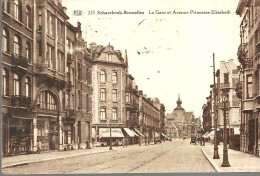 SCHAERBEEK « La Gare Et Avenue Princesse Elisabeth » - Ed. P. I. B. (1932) - Schaerbeek - Schaarbeek