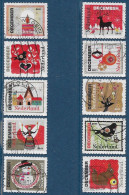 NVPH 2887-2896 - 2011 - Decemberzegels - Used Stamps