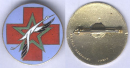 Insigne Du Service De Santé Au Maroc - Medical Services