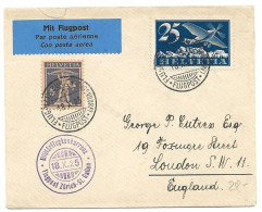 87 - 100 - Enveloppe  "Militärkonkurrenz Flugpost Zürich-St Gallen 1925" - Altri & Non Classificati