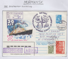 Russia Pölar Stamp Exhibition Ca  Murmansk 27.3.1981 (FN173A) - Evenementen & Herdenkingen