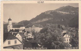 D8362) BLUDENZ In Vorarlberg - FOTO AK - Kirche U Häuser Gegen Berg - Bludenz