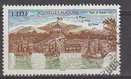 NOUVELLE-CALEDONIE - La Rade De BALADE : Navires à Vapeur Avoso Le Phoque, Corvette Le Prony Et Le Catinat - Used Stamps