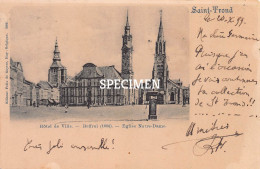 Hôtel De Ville Beffroi 1606 Eglise Notre-Dame - Sint-Truiden - Saint-Trond - Sint-Truiden