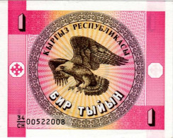 KIRGHIZISTAN KYRGYZSTAN KIRGHIZTAN - 1993 - 1 Tyiyn - Pick 1   UNC NEUF - Kirguistán