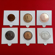 LOT 6 PIECES 0.5, 1, 2, 10 ET 20 (ARGENT) EURO TEMPORAIRE VILLE DE BEAUVAIS - Euro Van De Steden