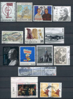 Denmark 1985-2014. "Large Size Stamps" 17 Different. ALL USED - Lotes & Colecciones