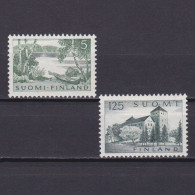 FINLAND 1961, Sc# 380-381, Architecture, MH - Unused Stamps