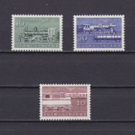 FINLAND 1962, Sc# 388-390, State Railways, Trains, MH - Neufs