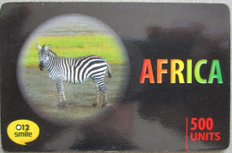 ISRAEL AFRICA TELECARD TELEPHONE PHONE TELEFONWERTKARTE PHONECARD CARTELA CARD CARTE KARTE COLLECTOR 500 UNITS 012 SMILE - Israel