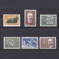 FINLAND 1964, Sc# 424-429, Set Of Stamps, MH - Nuevos