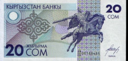 KIRGHIZISTAN KYRGYZSTAN KIRGHIZTAN - 1993 - 20 Som - Pick 6   UNC NEUF - Kirgizïe