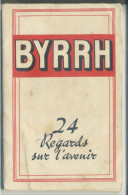 PUB BYRRH , Série Complète De 24 CP Illustrées + Pochette , Anticipation, Science Fiction: "24 Regards Sur L'Avenir" - Advertising