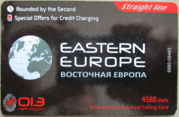 ISRAEL EUROPA TELECARD TELEPHONE PHONE TELEFONWERTKARTE PHONECARD CARTELA CARD CARTE KARTE COLLECTOR 4588 UNIT NETVISION - Israel