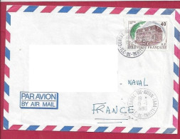 Y&T N°323  TAHITIvers   FRANCE   1990 - Storia Postale