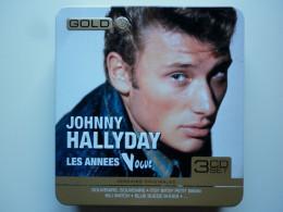 Johnny Hallyday Coffret Metal 3 CD Les Années Vogue - Andere - Franstalig
