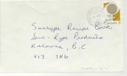 24491) Canada Gilbert Plains Postmark Cancel Duplex 1975 DMB 127 - Cartas & Documentos