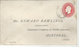 24497) Canada Boissevain Postmark Cancel Duplex 1905 - Lettres & Documents