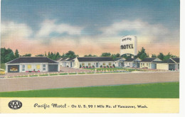 24558) USA WA Pacifc Motel Vancouver - Vancouver