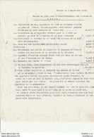 Lettre Papier Pelure Adressée Au Curé D'Oleye Remise De Prix Pour L'électrification Des Cloches Datée Du 04/09/1962 - Straßenhandel Und Kleingewerbe