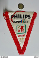 Fanion Basketball Italie Pallacanestro Olimpia Milano Pub Philips Matchline - Abbigliamento, Souvenirs & Varie
