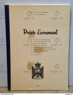 Précis D'armement - Septembre 1969 - Ecole Royale De Gendarmerie - Nombreux Croquis - Candidature Sous-officier - Police & Gendarmerie