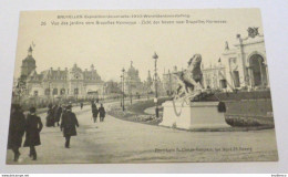 CPA Exposition Universelle Bruxelles 1910 - Vue Des Jardins Vers Bruxelles Kermesse - Non Circulée - Divisée - Neuf - Ausstellungen