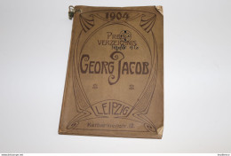 Horlogerie - Catalogue De Prix Pour Les Pièces Georg Jacob - 1904 - 592 Pages - Leipzig - Catalogues