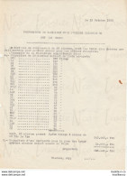 Proposition Chiffrée Datée Du 12/10/1955 Pour Le Placement D'un Carillon Dans L'église Décanale D'Orp-le-Grand - Artigianato