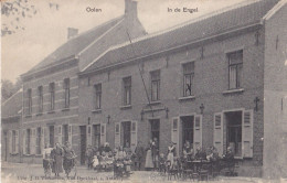 OLEN OOLEN CA. 1910 CAFÉ IN DE ENGEL TERRAS VEEL MENSEN - MOOIE ANIMATIE - UITG. VERHOEVEN - Olen