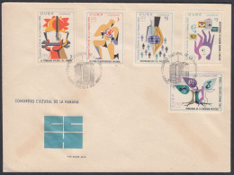 FDC CUBA 1968. CONGRESO CULTURAL DE LA HABANA - FDC