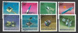 MANAMA      -     Série    COSMOS  /  ESPACE  /  FUSEES  /  SATELLITES.       -     Oblitérés - Manama