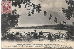 L200B1916 - Bouveret (Lac Léman) - Vue Prise Depuis Le Restaurant Belvédère - Port-Valais