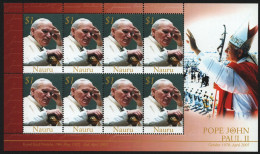 Nauru 2005 - Mi-Nr. 593 ** - MNH - KLB - Papst Johannes Paul II - Nauru