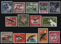 Nauru 1968 - Mi-Nr. 69-82 ** - MNH - Freimarken / Definitives - Nauru