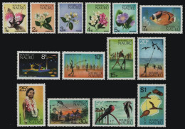 Nauru 1973 - Mi-Nr. 88-101 ** - MNH - Flora & Fauna - Nauru