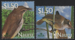 Nauru 2003 - Mi-Nr. 569-570 A ** - MNH - Vögel / Birds - Nauru