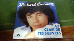 141/ AU CLAIR DE TES SILENCES RICHARD COCCIANTE - Other & Unclassified