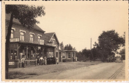 RAVELS POPPEL GOIRLE GRENS - CAFÉ DE GRENS L. BOTERMANS - DOUANE BIJ VW-KEVER EN VRACHTWAGEN CAMION - Ravels