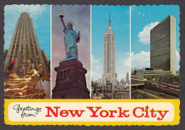 115128/ NEW YORK CITY - Mehransichten, Panoramakarten