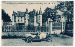 CPA - SAINT-SIMÉON-DE-BRESSIEUX (Isère) - Château Geautefrey (coté Est) - Autres & Non Classés