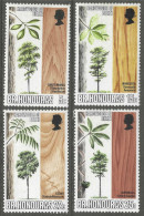 British Honduras. 1970 Indiginous Hardwoods (2nd Series). MH Complete Set. SG 291-294 - British Honduras (...-1970)