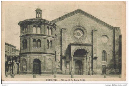 CREMONA - CHIESA DI S. LUCA - B/N VIAGGIATA 1928 - FORMATO PICCOLO 9 X 14. - Cremona