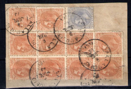 España Nº 204,206. Año 1879 - Used Stamps