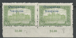 HONGRIE ( ARAD )  N° 17 F Tronqué à Française Tenant à Normal NEUF** LUXE SANS CHARNIERE / Hingeless / MNH - Ungebraucht