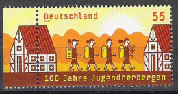 2009 Deutschland Germany  2753 **MNH 100 Jahre Jugendherbergen. - Ungebraucht