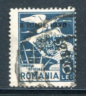 ROUMANIE- Service Y&T N°17- Oblitéré - Dienstmarken