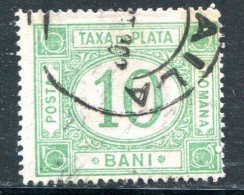 ROUMANIE- Taxe Y&T N°29- Oblitéré - Postage Due