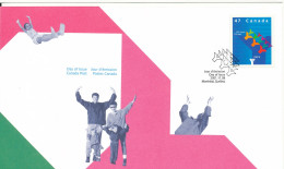 Canada FDC 8-11-2001 YMCA With Cachet - 2001-2010