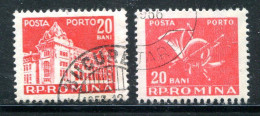 ROUMANIE- Taxe Y&T N°124- Oblitéré - Postage Due